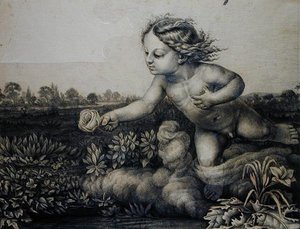 Genie met een roos, 1809